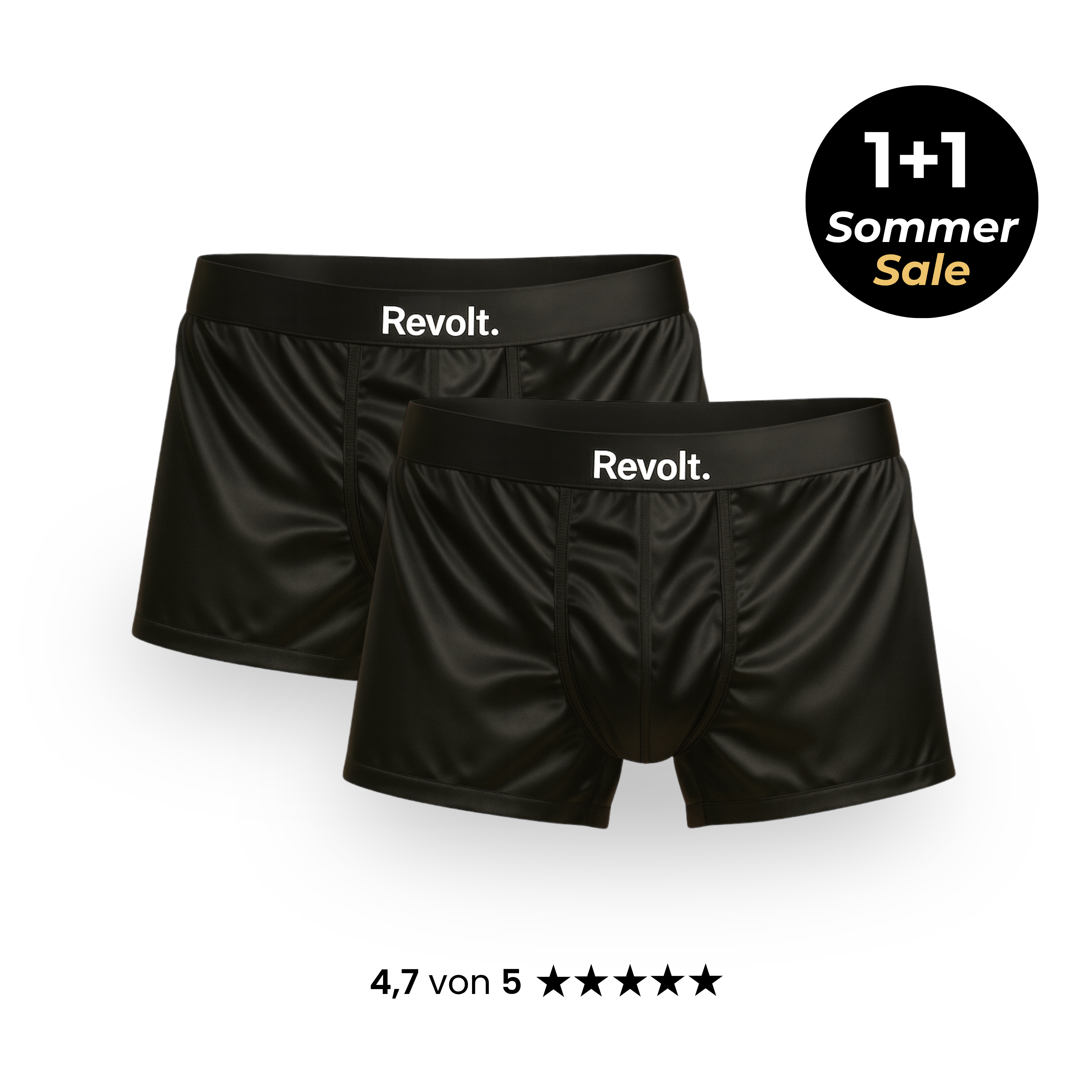 Revolt Seidenboxershorts | Premium-Komfort & nachhaltig