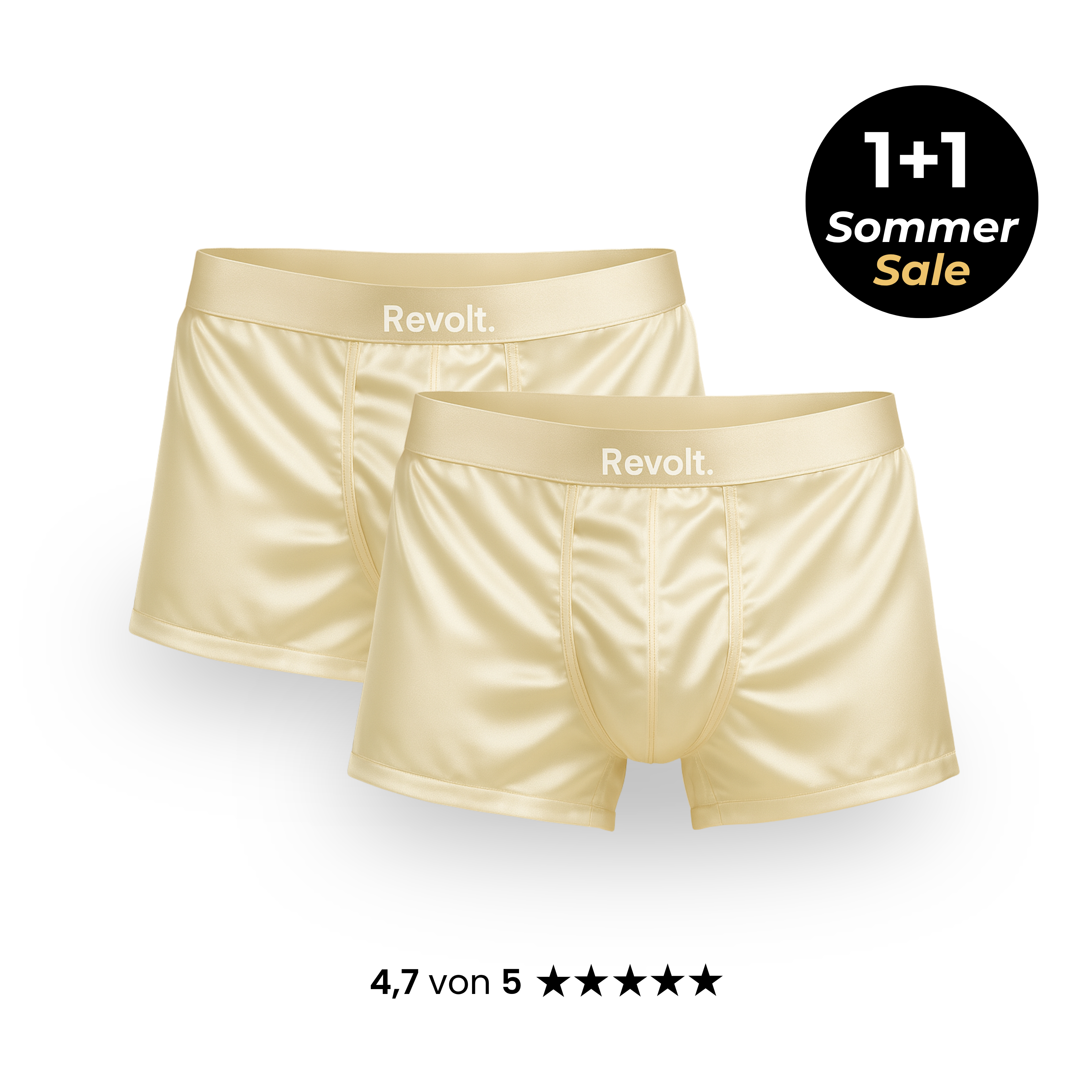 Revolt Seidenboxershorts | Premium-Komfort & nachhaltig