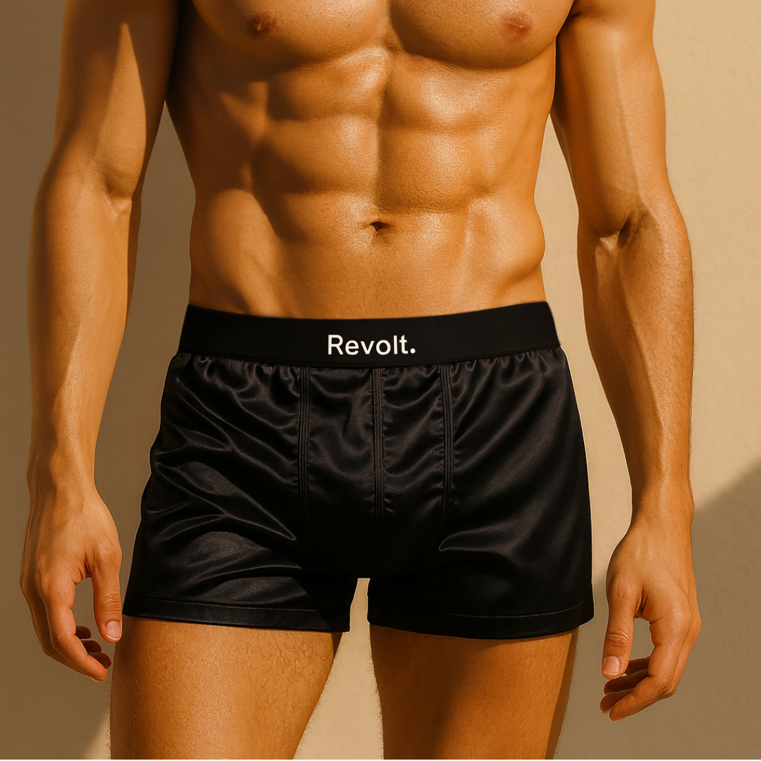 Revolt Seidenboxershorts | Premium-Komfort & nachhaltig