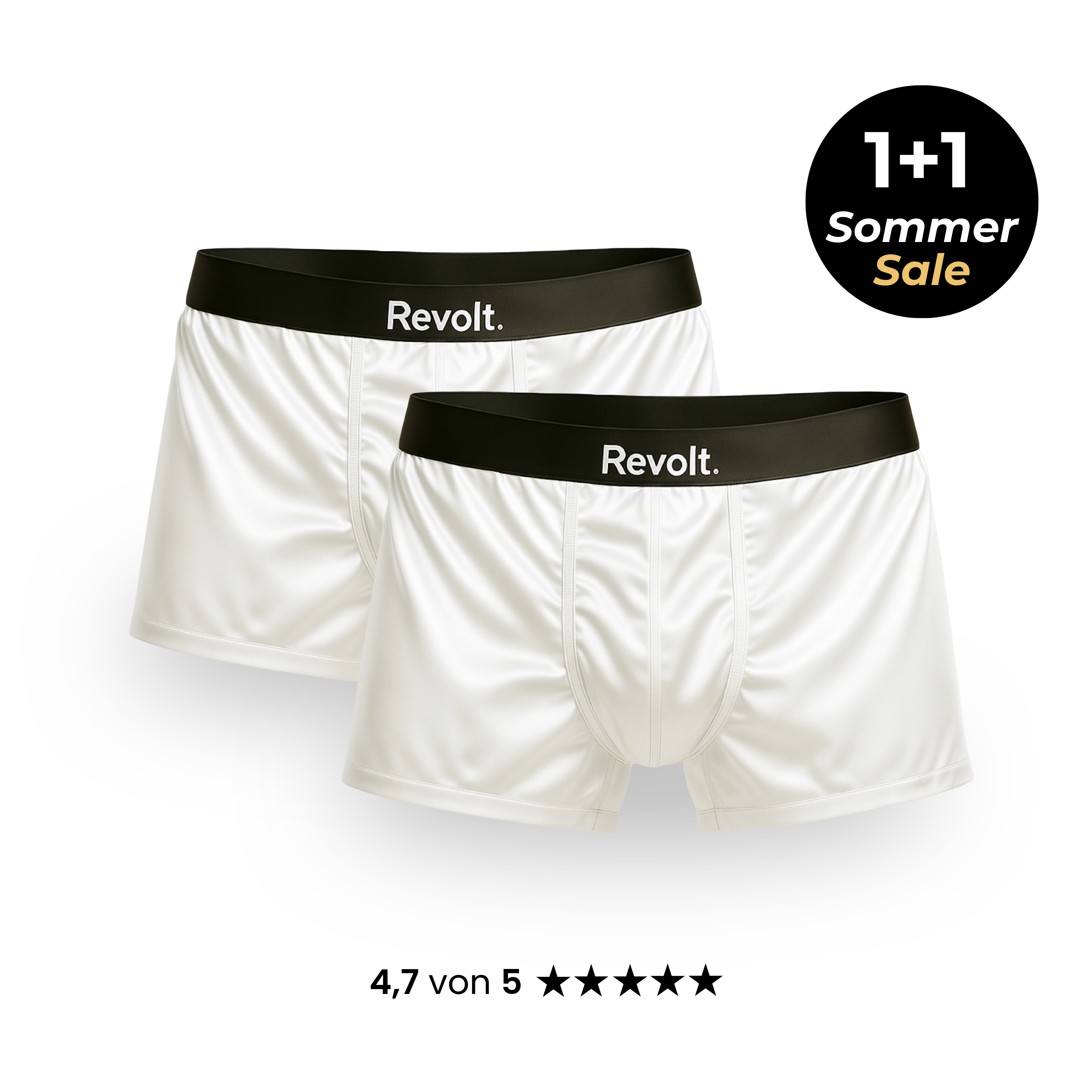 Revolt Seidenboxershorts | Premium-Komfort & nachhaltig