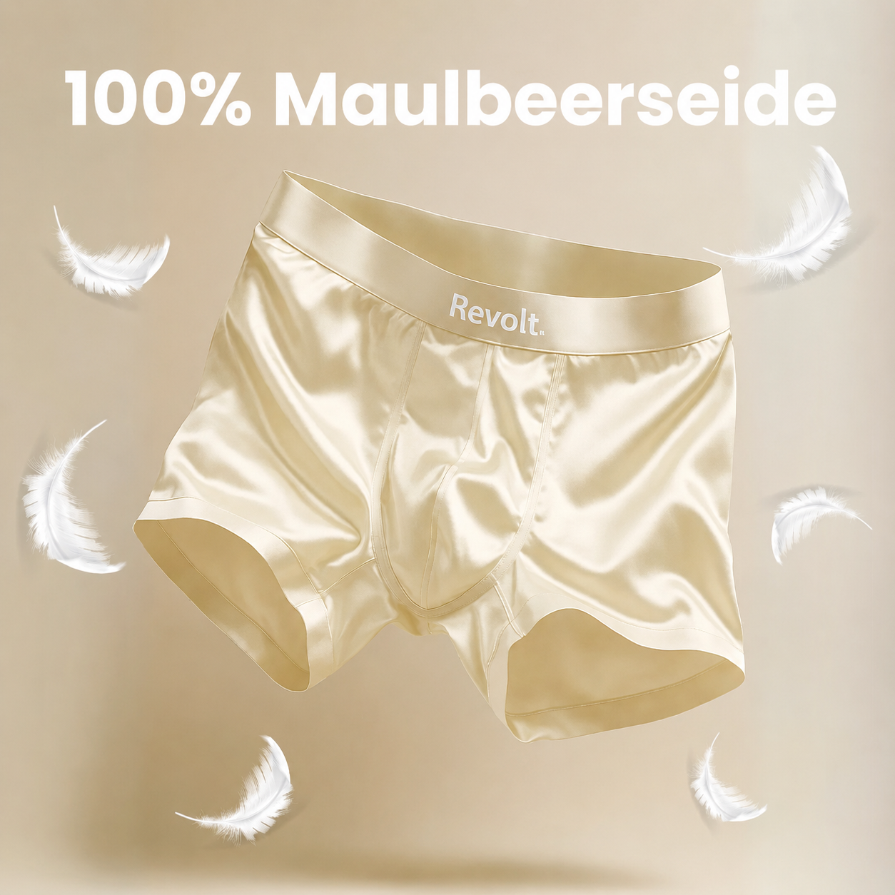 Revolt Seidenboxershorts | Premium-Komfort & nachhaltig
